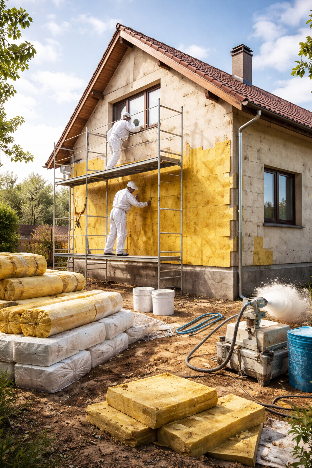 Профессиональное утепление домов в Пыть-яхе — тепло, надежность, экономия