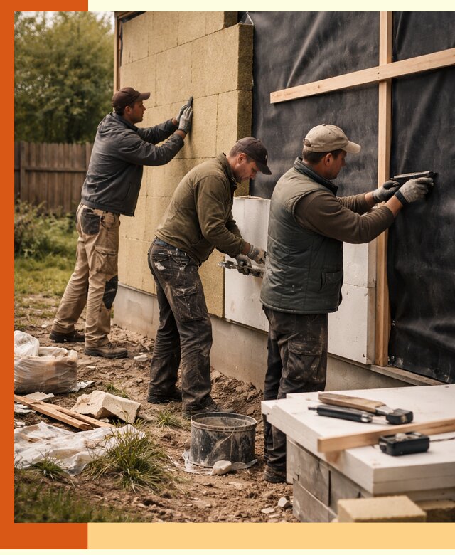 Утепление дачного дома под ключ в Пыть-яхе