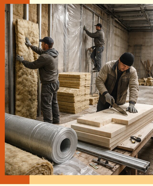 Утепление торгового склада в Пыть-яхе с энергоэффективными решениями