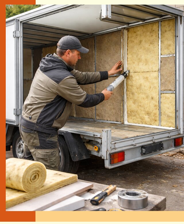 Профессиональное утепление прицепа в Пыть-яхе для любых условий